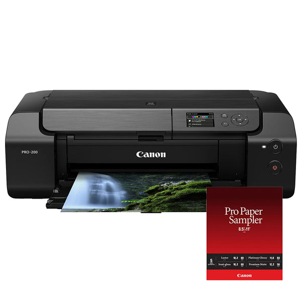 Canon Pixma Pro-200 with Free Paper Sample Pack
