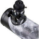 Celestron FirstScope Signature Series tabletop Dobsonian telescope with lunar surface artwork by Robert Reeves