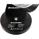 Celestron FirstScope Signature Series tabletop Dobsonian telescope base with lunar surface features and Robert Reeves signature