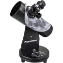 Celestron FirstScope tabletop Dobsonian telescope with lunar surface design by Robert Reeves