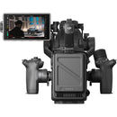 DJI Ronin 4D professional cinema camera with 4-axis stabilization and integrated touchscreen monitor