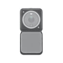 DJI Action 2 camera with magnetic protective case in black heat-resistant polymer