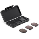 DJI Avata ND Filter Set with multiple light-reducing filters and protective case for enhanced color and exposure control