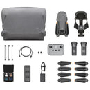 DJI Mavic 3 Drone Fly More Combo with Hasselblad camera, remote controller, batteries, propellers, and carrying bag