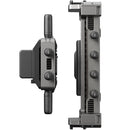 DJI Transmission video receiver and transmitter module with integrated antennas and control knobs for aerial video transmission systems