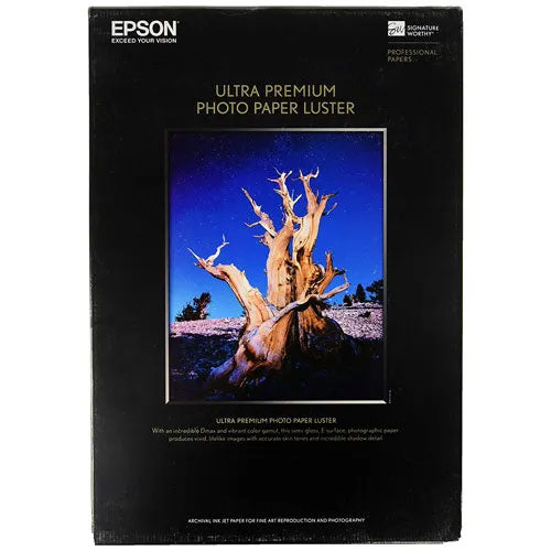 Epson 13x19" Ultra Premium Luster - 50 Sheets