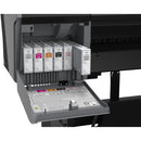 Epson SureColor P9570 wide-format printer with UltraChrome PRO12 ink cartridges and precision core printhead.