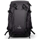 F-Stop Lotus 32L black weather-resistant backpack with aluminum frame and expandable pockets