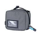 F-Stop Welded Filter Case in gray 420d rip-stop weatherproof fabric with protective padding and no-scratch dividers for camera filters