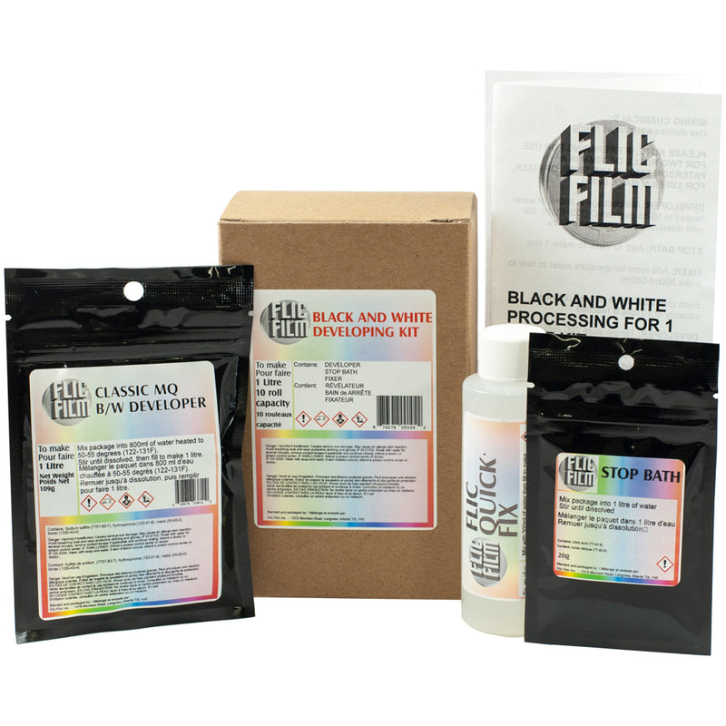 Flic Film Black & White Developing Kit