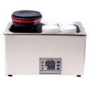Flic Film Precision Temperature Water Bath with digital thermostat and four 500ml bottle slots for precise temperature control in film developing.