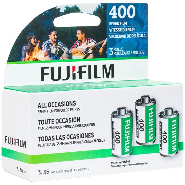 FUJIFILM CH 400 135-36 Colour Film 3-Pack