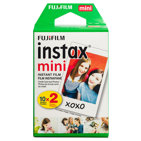 Film instantané FUJI Instax Mini - Bipack 2 x 10 feuilles soit 20
