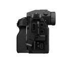 FUJIFILM X-H2S Body camera side view showing ports and ergonomic grip