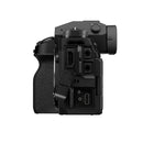 FUJIFILM X-H2 Body mirrorless camera showing side ports and controls in black compact design