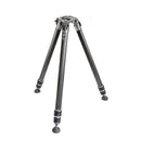 Gitzo GT4533LS Systematic long carbon fiber tripod with 3 sections, G-lock Ultra leg locks, and ultra-stable feet for heavy cameras and lenses.
