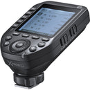 Godox XPRO II Transmitter for Panasonic and Olympus cameras with wireless flash control and large display