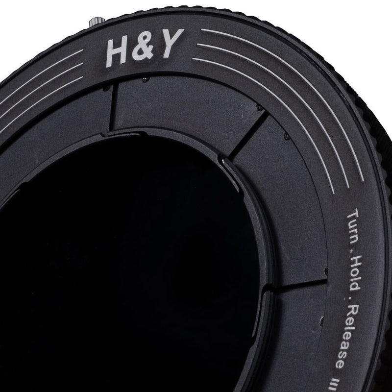 H&Y REVORING 67-82mm Variable ND3 - ND1000 Filter with Circular Polarizer
