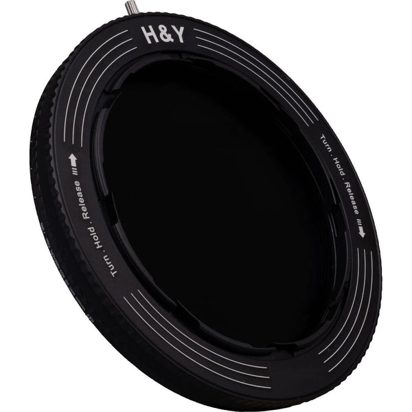 H&Y REVORING 58-77mm Variable ND3 - ND1000 Filter with Circular Polarizer