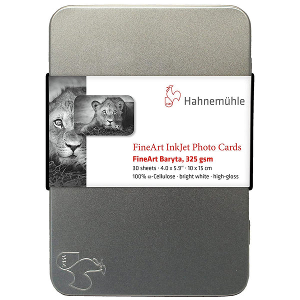 Hahnemuhle 4x6" FineArt Baryta Photo Cards - 30 Cards