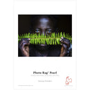 Hahnemuhle Photo Rag Pearl 320gsm premium cotton fine art paper with pearl-gloss finish and natural white color