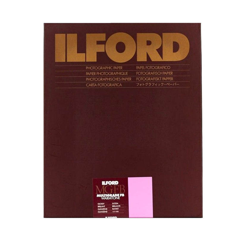 Ilford 8x10" Multigrade FB Warmtone Glossy - 100 Sheets