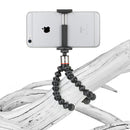 Joby GripTight ONE flexible tripod holding smartphone on branch for stable photos and videos