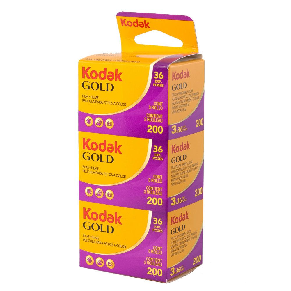 Kodak Kodak Gold 200 Colour Negative Film 3-Pack (35mm, 36 exp.)