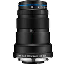 Laowa 25mm f2.8 ultra macro lens for Nikon Z with 2.5-5x magnification and compact design