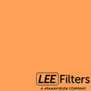 Lee 287 Double C.T. orange gel filter converting daylight to tungsten light 20x24 inches