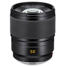 Leica Summicron-SL 50mm f2 ASPH compact lightweight camera lens with high-speed focusing and vivid color reproduction