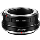 Lensbaby Nikon Mount Adapter for Nikon F lenses to Nikon Z mirrorless cameras