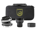 Lensbaby Soft Focus Optic Swap Macro Kit for FUJIFILM X with Sweet 50 and Soft Focus II optics and carrying case