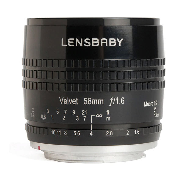 Lensbaby Velvet 56 Black - Canon EF Mount