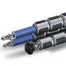 Close-up of Leofoto LP-284C carbon fiber tripod legs with corrosion-resistant hardware and silica gel mat leg locks