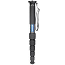 Leofoto MP-326C 6-section carbon fiber monopod, compact and lightweight with 155.5cm max height and 15kg load capacity