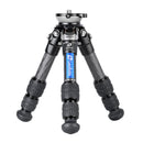 Leofoto LS-223CEX carbon fibre tabletop tripod with 3-section legs and built-in leveling plate