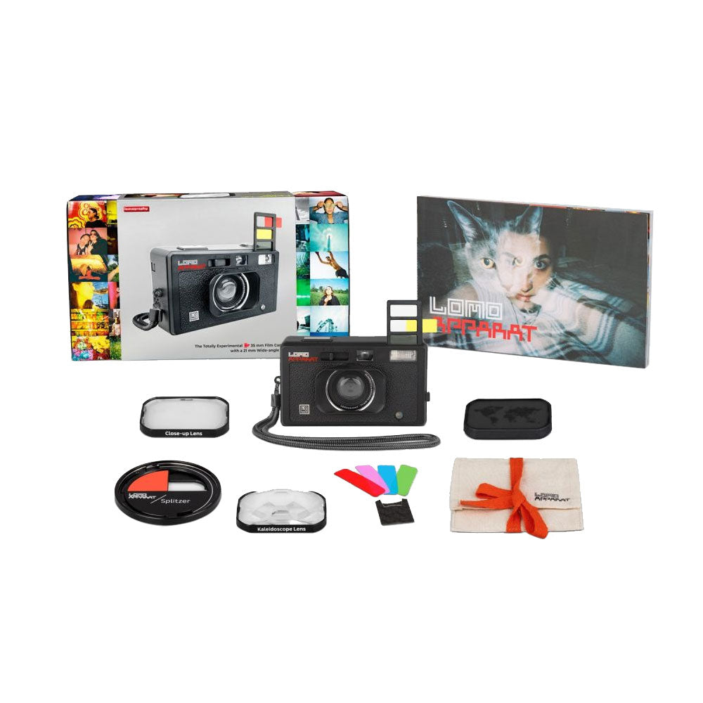 Lomography LomoApparat 21mm Wide-Angle Camera - Black