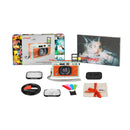 Lomography LomoApparat 21mm wide-angle 35mm film camera with flash, colored gel filters, and lens attachments set