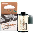 Lomography Babylon Kino 35mm black and white ISO 13 film roll with packaging for monochrome photography