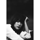 Portrait of a woman in black and white using Lomography Fantôme Kino B&W Film with rich contrast and fine grain