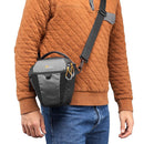 Lowepro Toploader Photo Active TLZ 45 AW compact camera bag with All Weather AW Cover and adjustable strap
