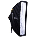 MagMod MagBox Pro 36 Strip softbox with integrated zip-on diffuser and magnetizing grid for professional photography lighting