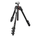 Manfrotto 055 CXPRO4 carbon fiber tripod with 90° center column and Quick Power Lock legs
