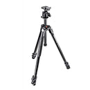 Manfrotto 290 Xtra Aluminium 3-section tripod with 496RC2 ball head and adjustable legs.
