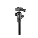 Manfrotto Element Traveler Small black aluminum ball head tripod mount close-up