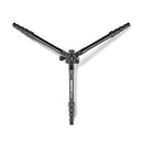 Manfrotto Element Traveler Small compact black aluminum travel tripod with ball head and adjustable legs