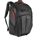 Manfrotto Pro Light Cinematic Expand black video backpack with adjustable dividers and laptop compartment