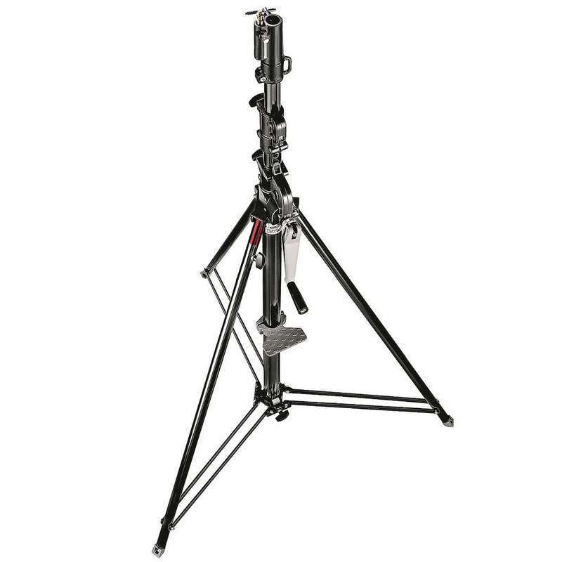 Manfrotto Black Zinc Three-Section Wind Up Stand