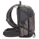 Mindshift BackLight 18L camera backpack with rear-panel gear access and padded waist belt